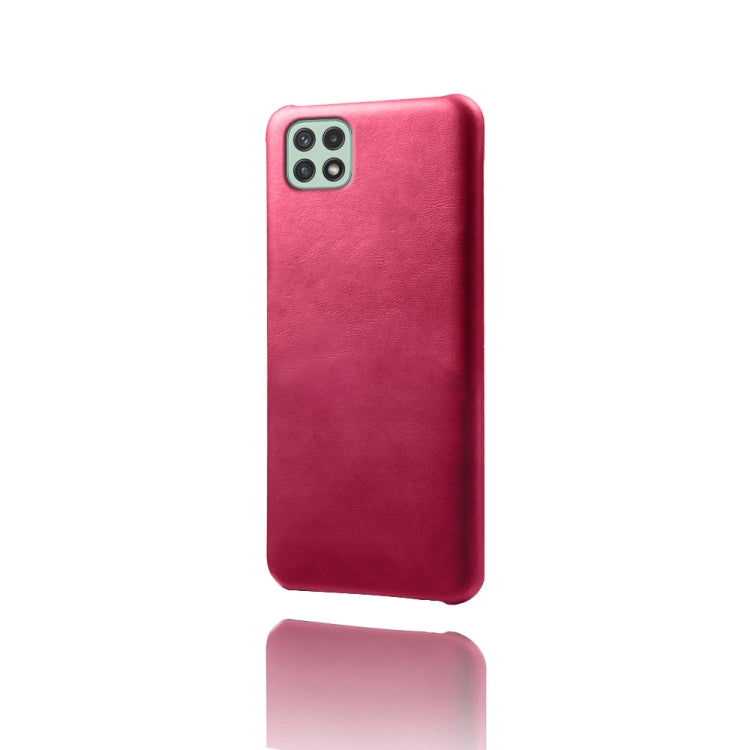 Calf Texture  PC + PU Phone Case For Samsung Galaxy A22 5G(US)