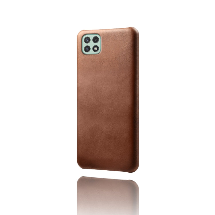 Calf Texture  PC + PU Phone Case For Samsung Galaxy A22 5G(US)