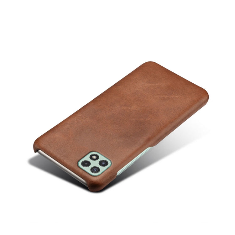 Calf Texture  PC + PU Phone Case For Samsung Galaxy A22 5G(US)