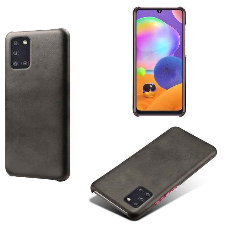 Calf Texture  PC + PU Phone Case For Samsung Galaxy A31