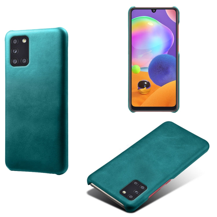 Calf Texture  PC + PU Phone Case For Samsung Galaxy A31