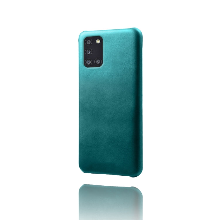 Calf Texture  PC + PU Phone Case For Samsung Galaxy A31