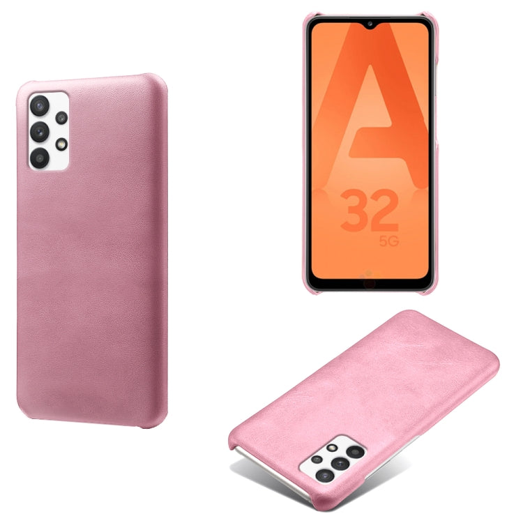 Calf Texture  PC + PU Phone Case For Samsung Galaxy A32 5G