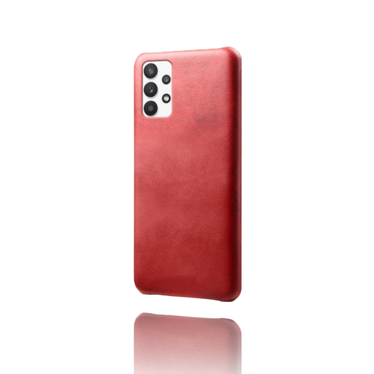 Calf Texture  PC + PU Phone Case For Samsung Galaxy A32 5G