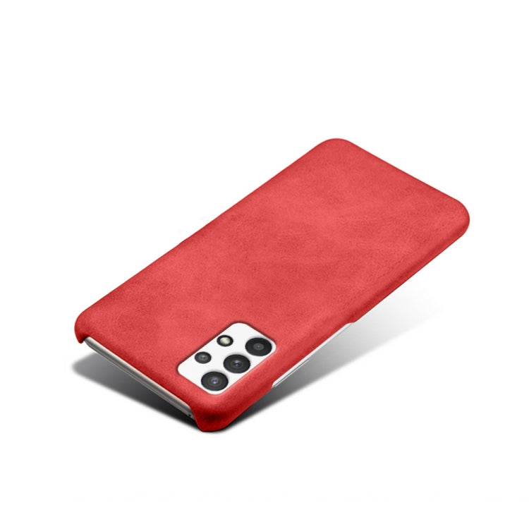 Calf Texture  PC + PU Phone Case For Samsung Galaxy A32 5G