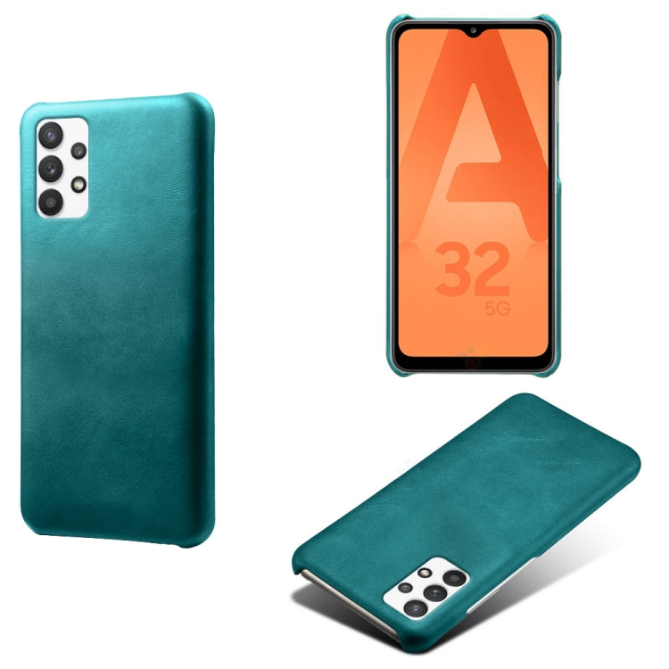 Calf Texture  PC + PU Phone Case For Samsung Galaxy A32 5G
