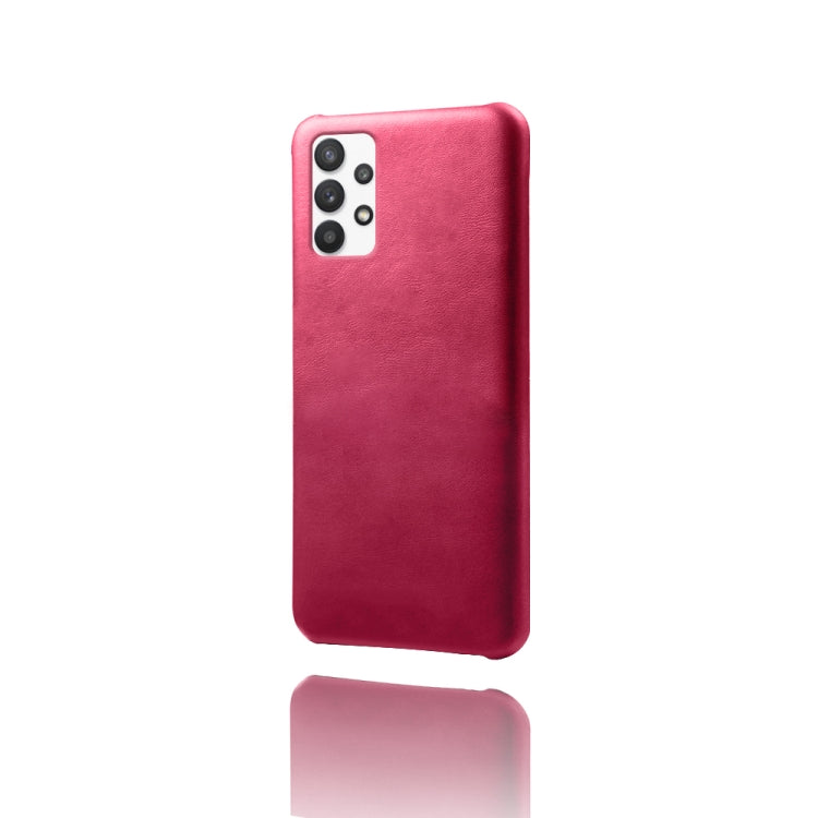 Calf Texture  PC + PU Phone Case For Samsung Galaxy A32 5G