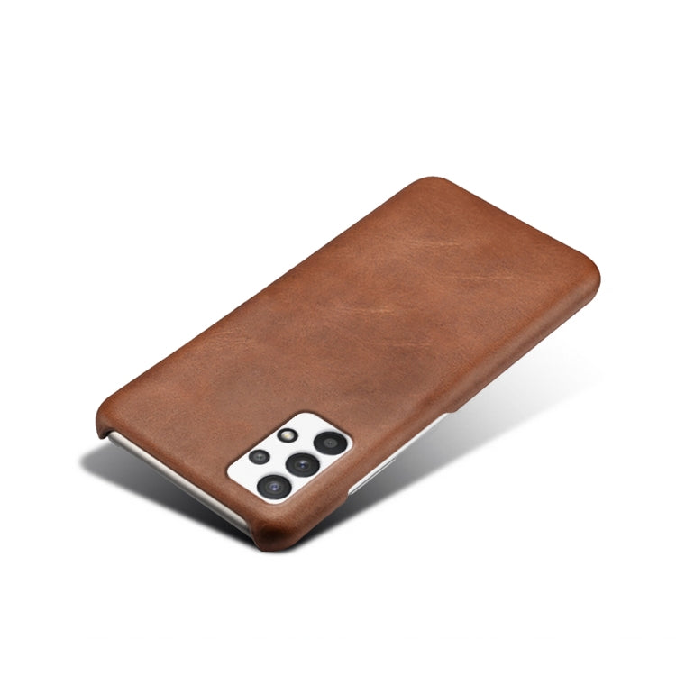 Calf Texture  PC + PU Phone Case For Samsung Galaxy A32 5G