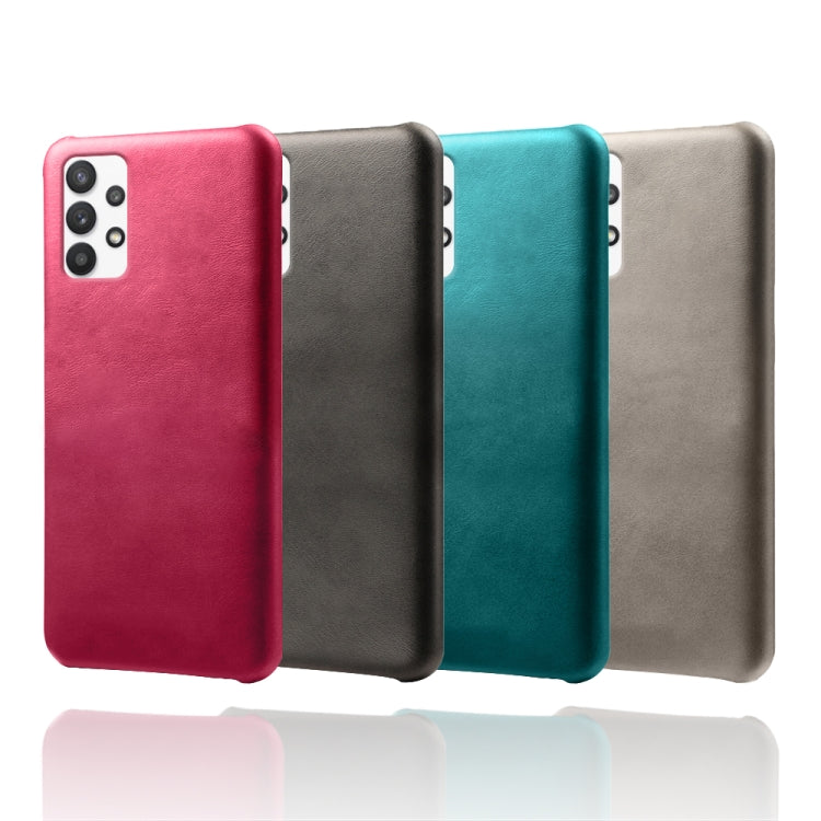 Calf Texture  PC + PU Phone Case For Samsung Galaxy A32 5G