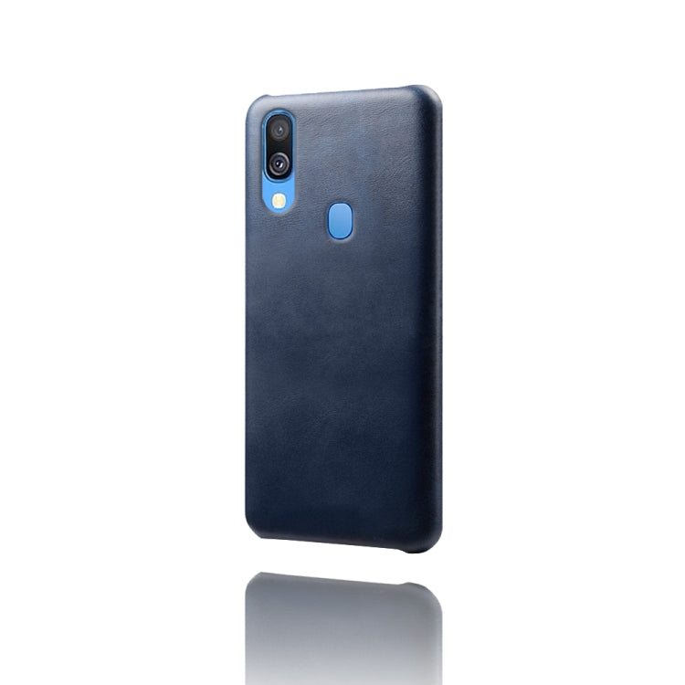 Calf Texture  PC + PU Phone Case For Samsung Galaxy A40