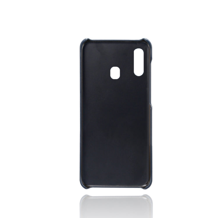 Calf Texture  PC + PU Phone Case For Samsung Galaxy A40
