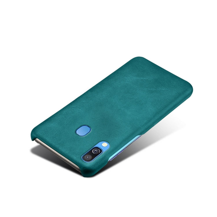 Calf Texture  PC + PU Phone Case For Samsung Galaxy A40