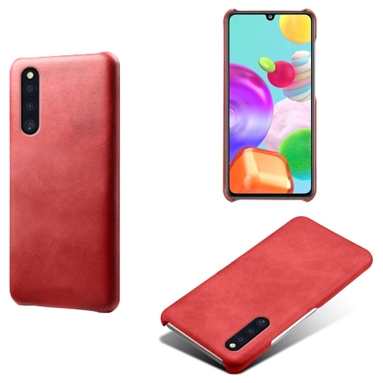 Calf Texture  PC + PU Phone Case For Samsung Galaxy A41(JP)