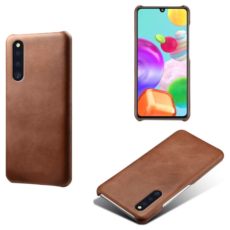 Calf Texture  PC + PU Phone Case For Samsung Galaxy A41(JP)