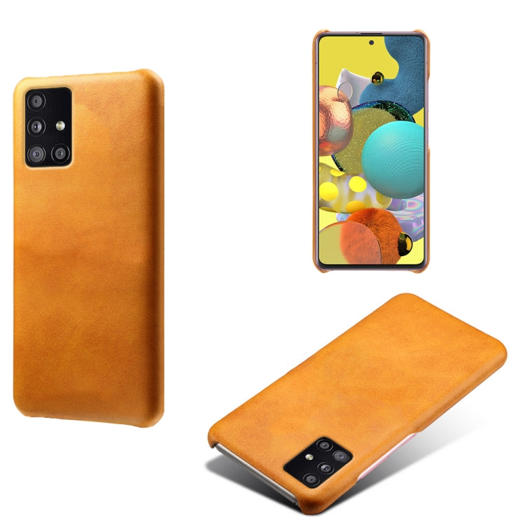 Calf Texture  PC + PU Phone Case For Samsung Galaxy A51 5G