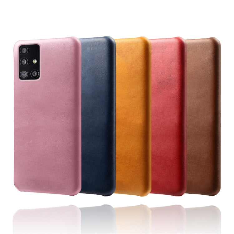 Calf Texture  PC + PU Phone Case For Samsung Galaxy A51 5G