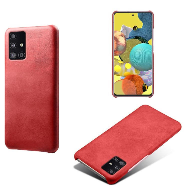 Calf Texture  PC + PU Phone Case For Samsung Galaxy A51 5G