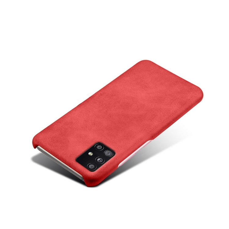 Calf Texture  PC + PU Phone Case For Samsung Galaxy A51 5G