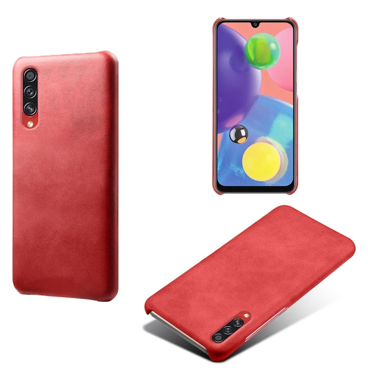 Calf Texture  PC + PU Phone Case For Samsung Galaxy A70S