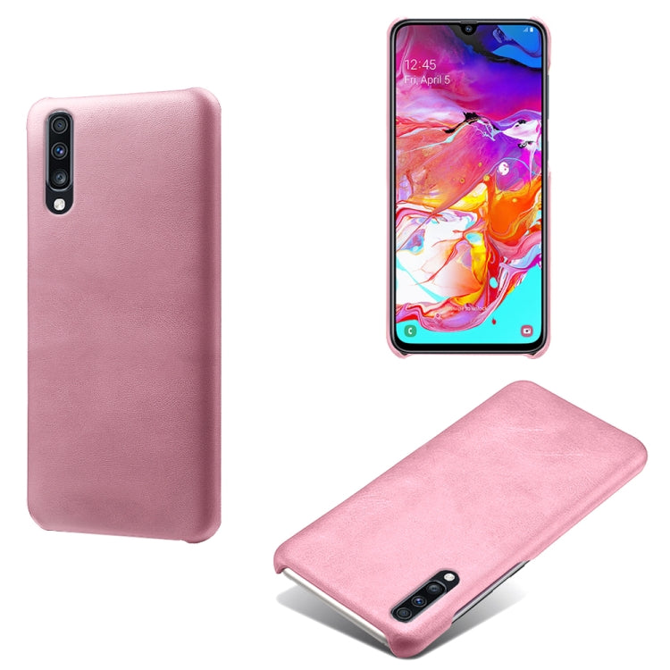 Calf Texture  PC + PU Phone Case For Samsung Galaxy A70