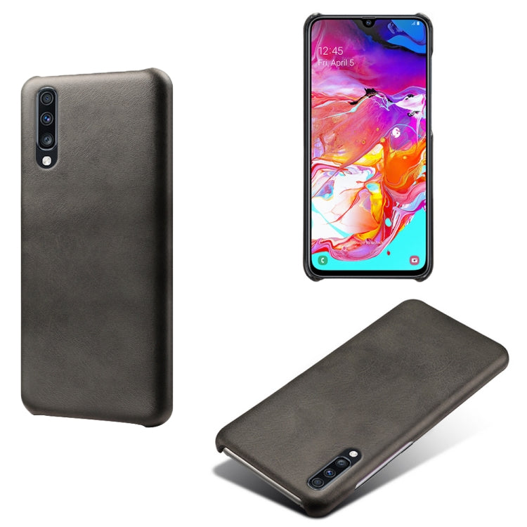 Calf Texture  PC + PU Phone Case For Samsung Galaxy A70