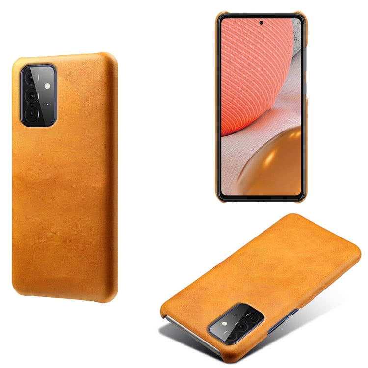 Calf Texture  PC + PU Phone Case For Samsung Galaxy A72 5G