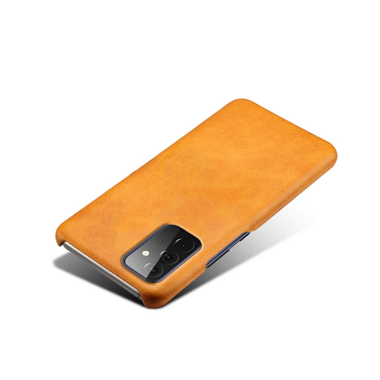 Calf Texture  PC + PU Phone Case For Samsung Galaxy A72 5G