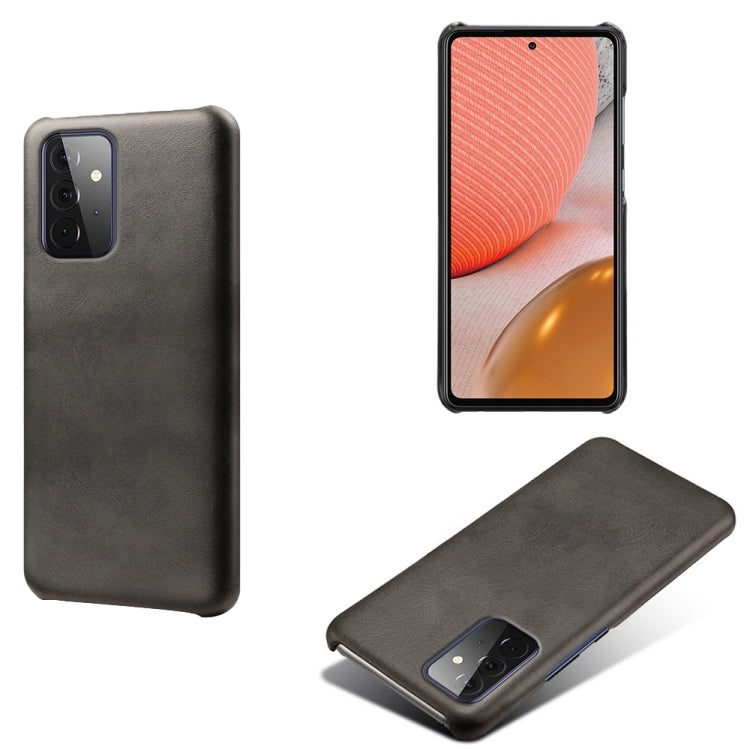 Calf Texture  PC + PU Phone Case For Samsung Galaxy A72 5G