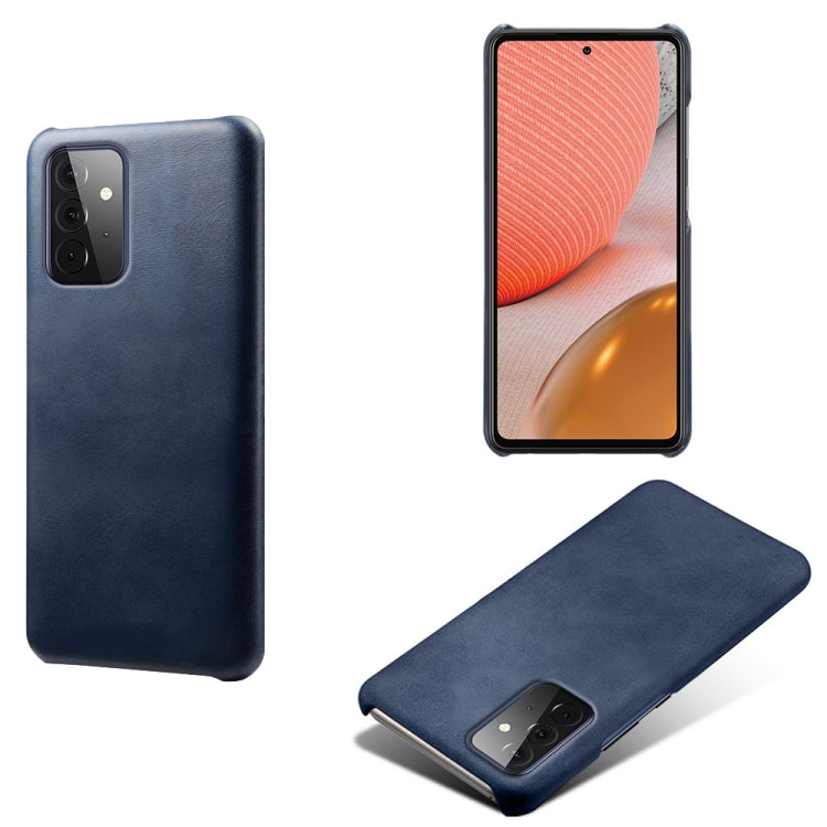 Calf Texture  PC + PU Phone Case For Samsung Galaxy A72 5G