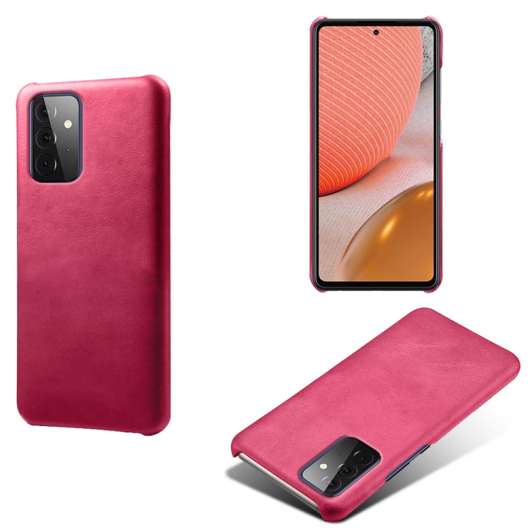 Calf Texture  PC + PU Phone Case For Samsung Galaxy A72 5G