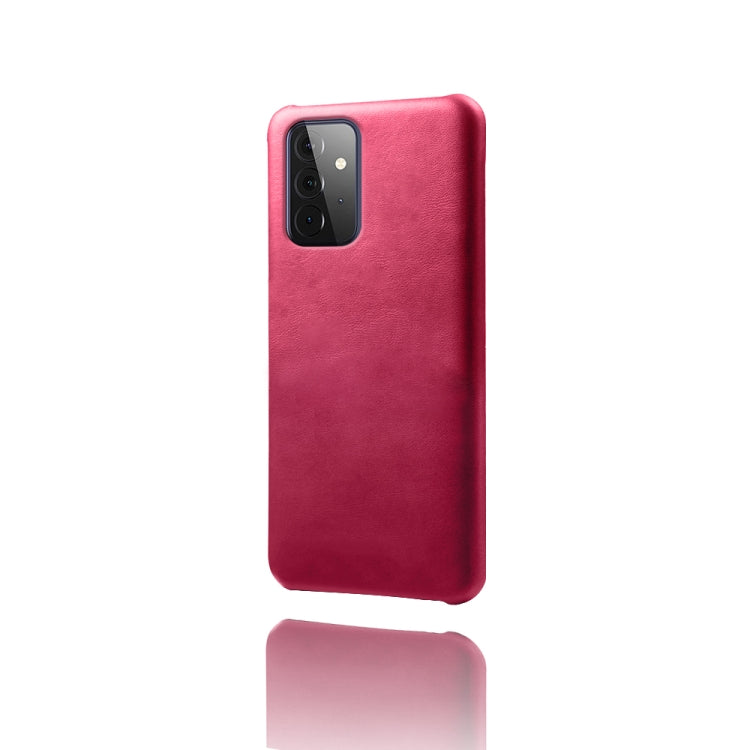 Calf Texture  PC + PU Phone Case For Samsung Galaxy A72 5G