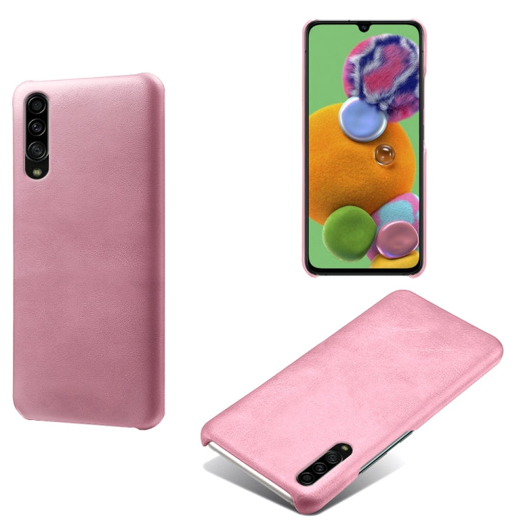 Calf Texture  PC + PU Phone Case For Samsung Galaxy A90 5G
