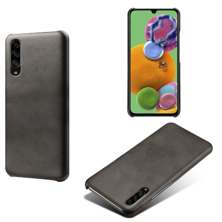 Calf Texture  PC + PU Phone Case For Samsung Galaxy A90 5G