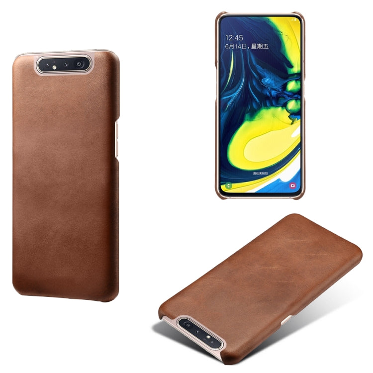 Calf Texture  PC + PU Phone Case For Samsung Galaxy A90 / A80