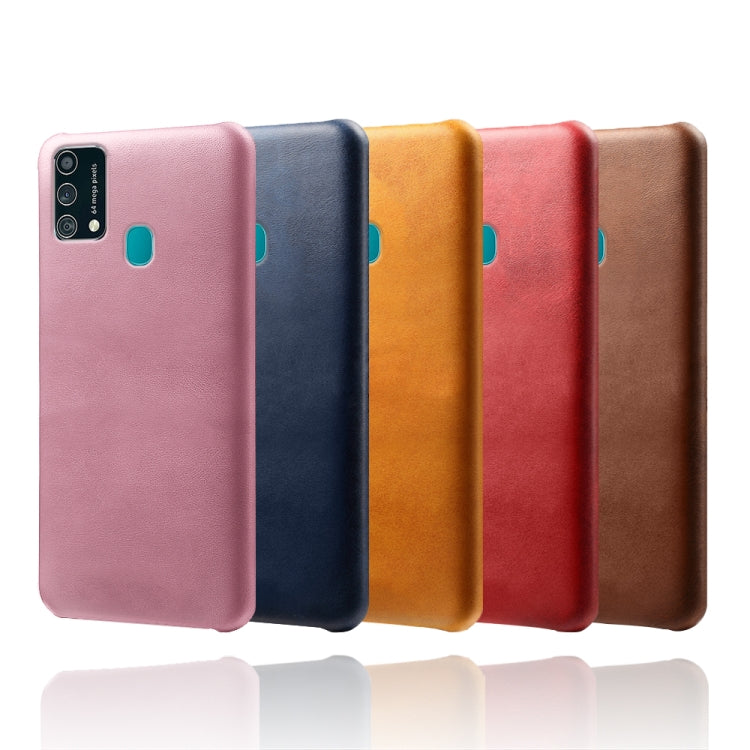 Calf Texture  PC + PU Phone Case For Samsung Galaxy F41