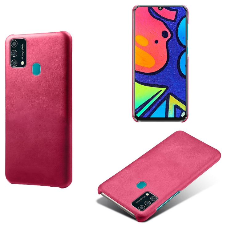 Calf Texture  PC + PU Phone Case For Samsung Galaxy F41