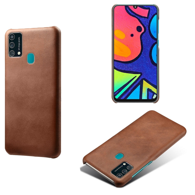 Calf Texture  PC + PU Phone Case For Samsung Galaxy F41