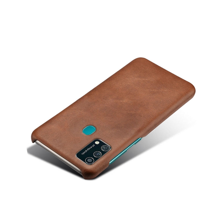 Calf Texture  PC + PU Phone Case For Samsung Galaxy F41
