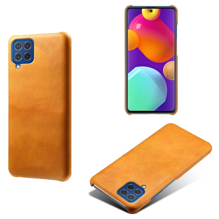 For Samsung Galaxy F62 / M62 Calf Texture  PC + PU Phone Case