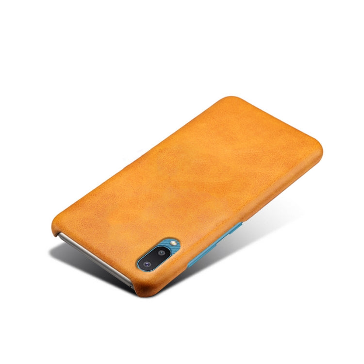 For Samsung Galaxy M02 / A02 Calf Texture  PC + PU Phone Case