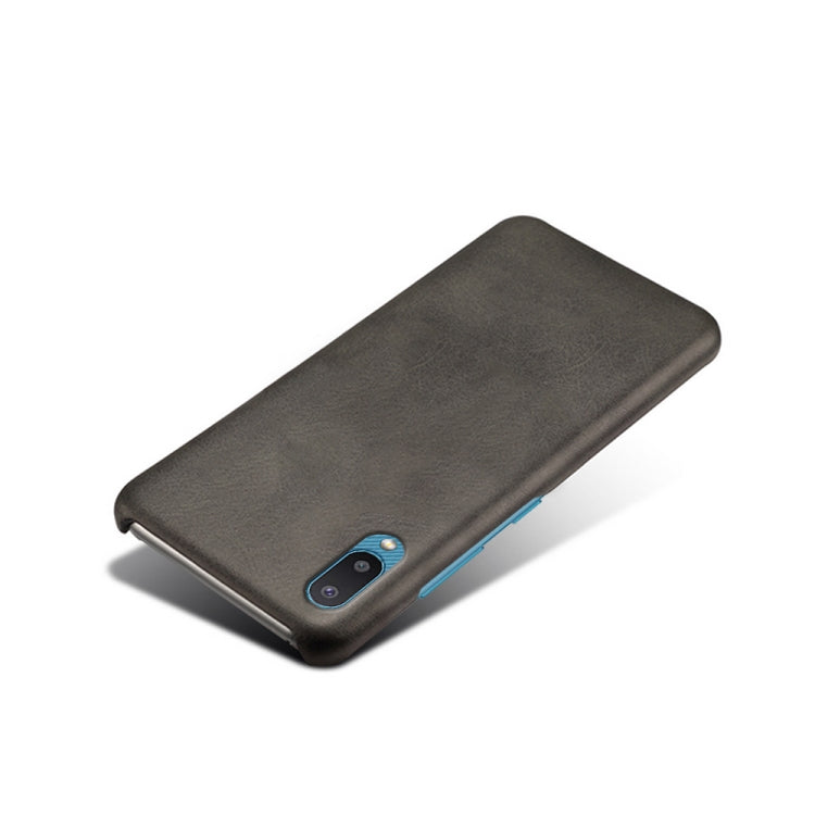 For Samsung Galaxy M02 / A02 Calf Texture  PC + PU Phone Case