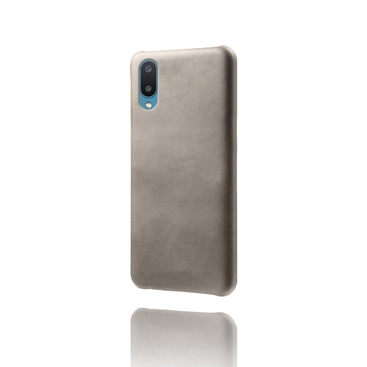 For Samsung Galaxy M02 / A02 Calf Texture  PC + PU Phone Case