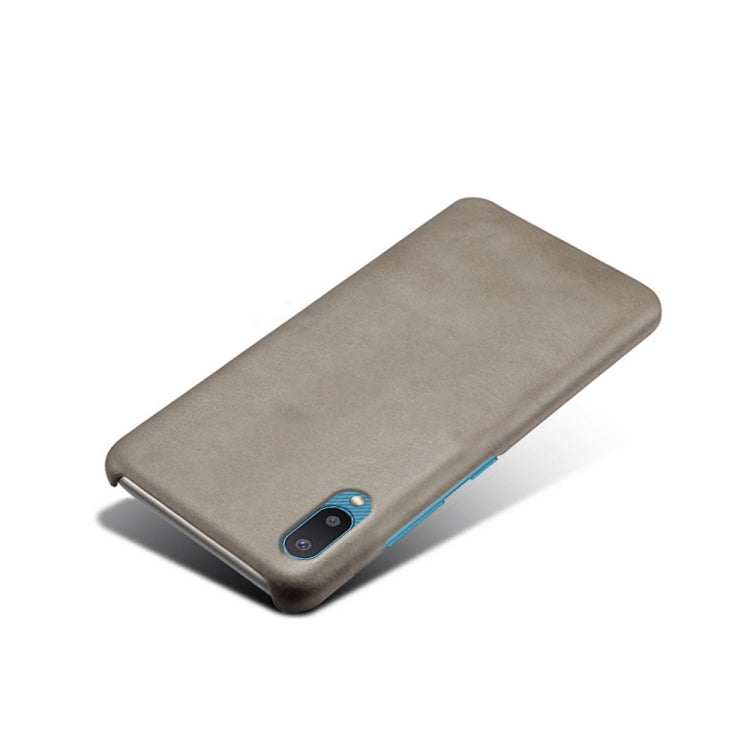 For Samsung Galaxy M02 / A02 Calf Texture  PC + PU Phone Case