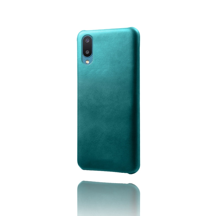For Samsung Galaxy M02 / A02 Calf Texture  PC + PU Phone Case