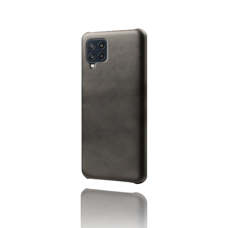 For Samsung Galaxy M32 Calf Texture  PC + PU Phone Case