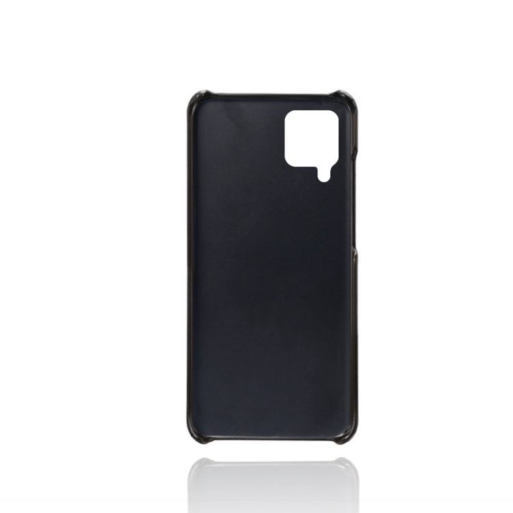 For Samsung Galaxy M32 Calf Texture  PC + PU Phone Case