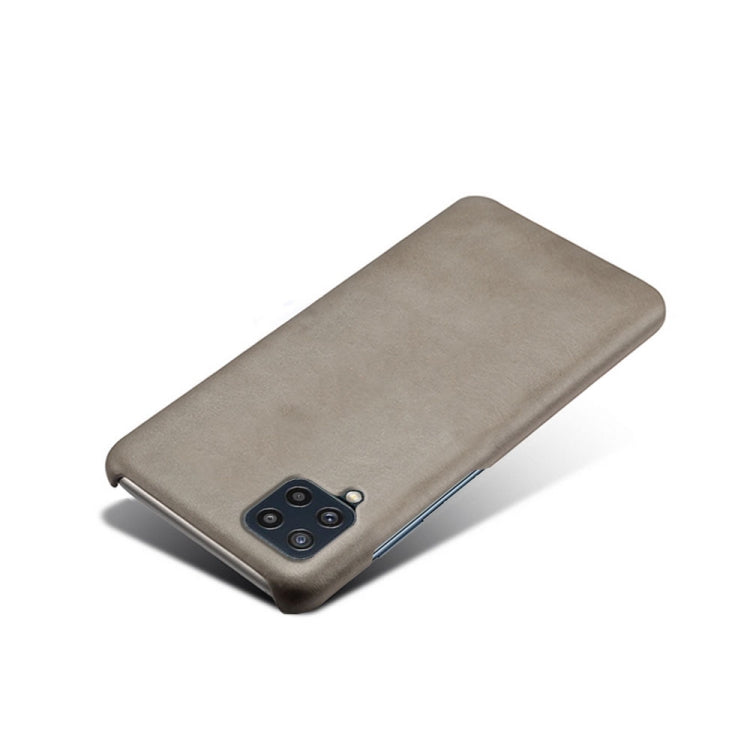 For Samsung Galaxy M32 Calf Texture  PC + PU Phone Case