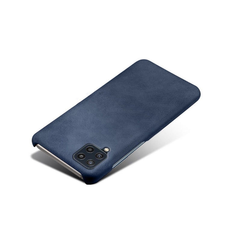 For Samsung Galaxy M32 Calf Texture  PC + PU Phone Case