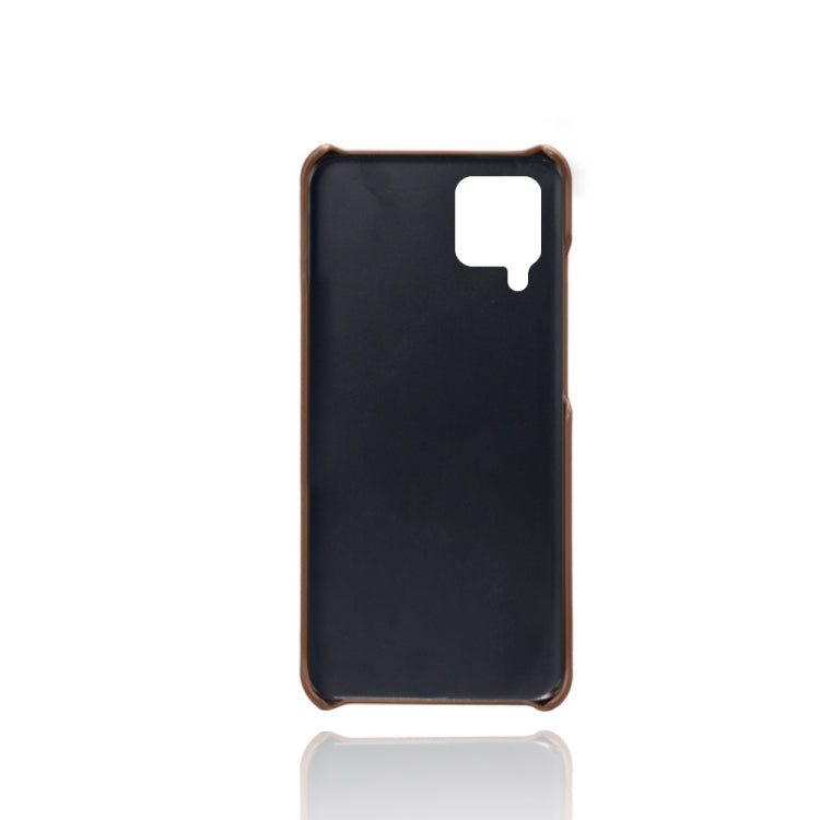 For Samsung Galaxy M32 Calf Texture  PC + PU Phone Case