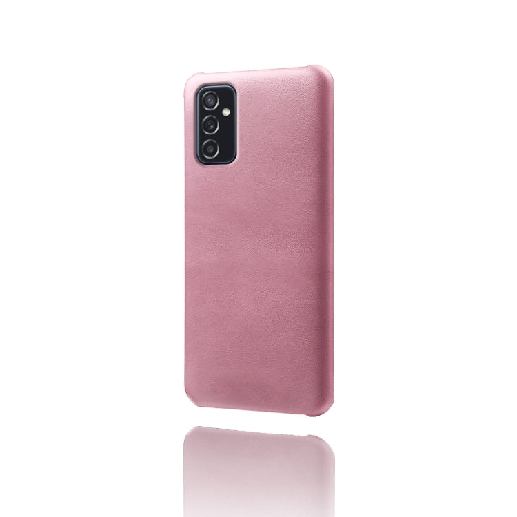 For Samsung Galaxy M52 5G Calf Texture  PC + PU Phone Case